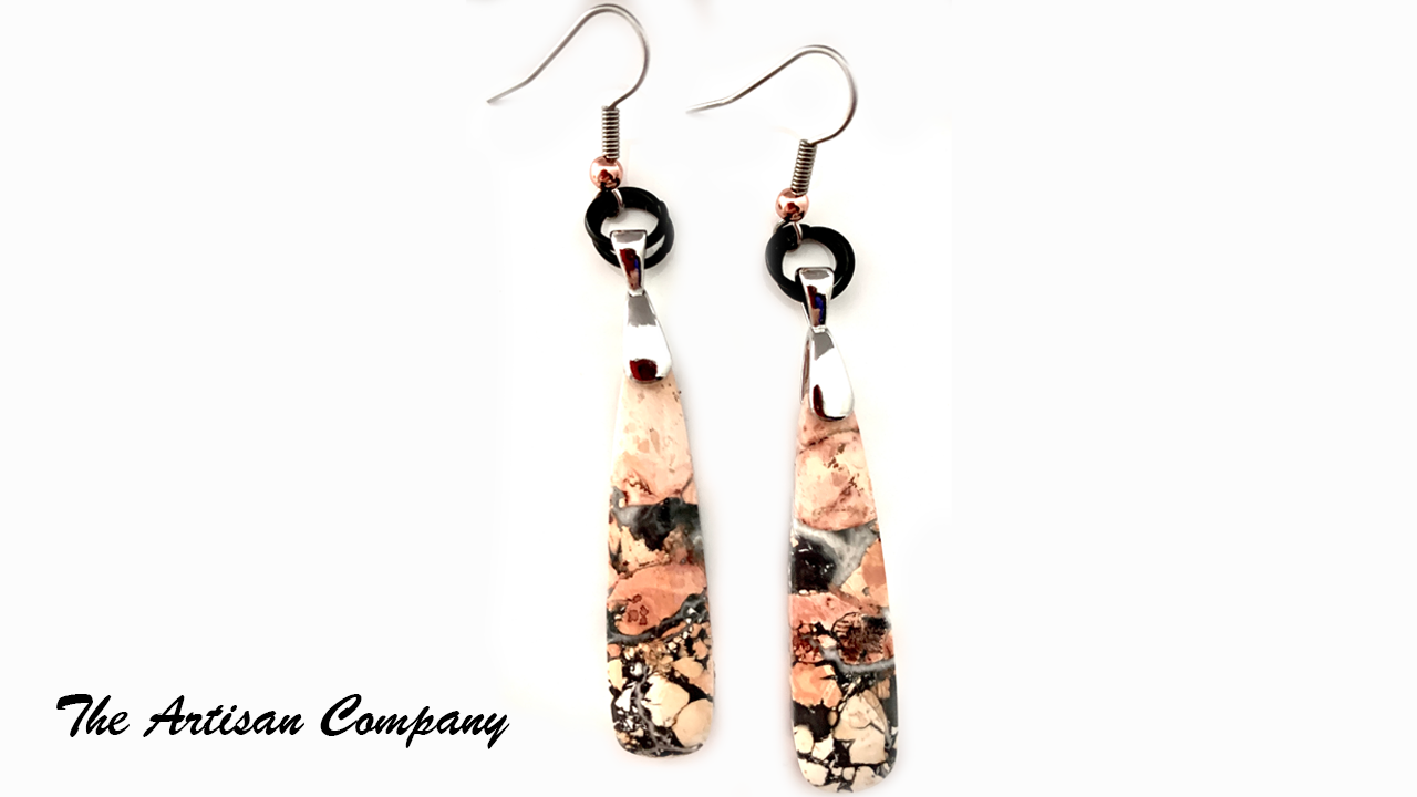 Maligano Stone Drop Earrings