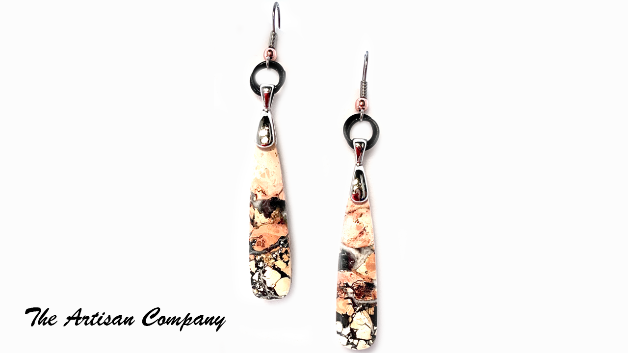 Maligano Stone Drop Earrings