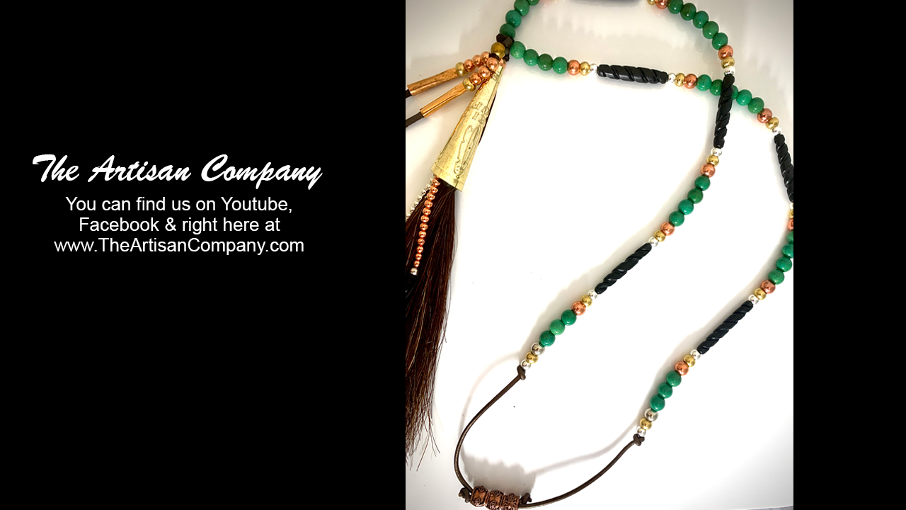 Tibetan Turquoise & Horsehair Necklace