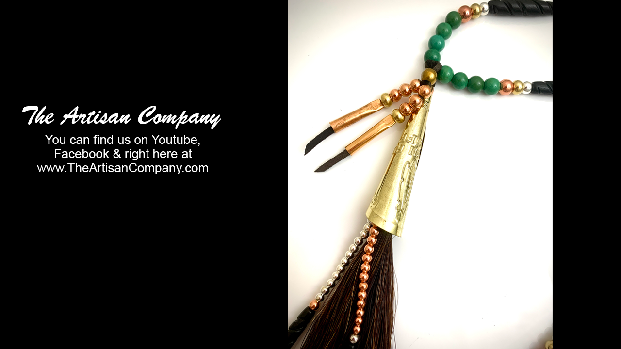 Tibetan Turquoise & Horsehair Necklace