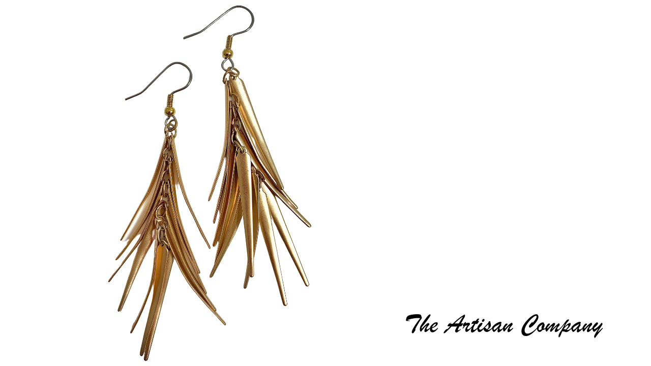 Gold Shard Earrings