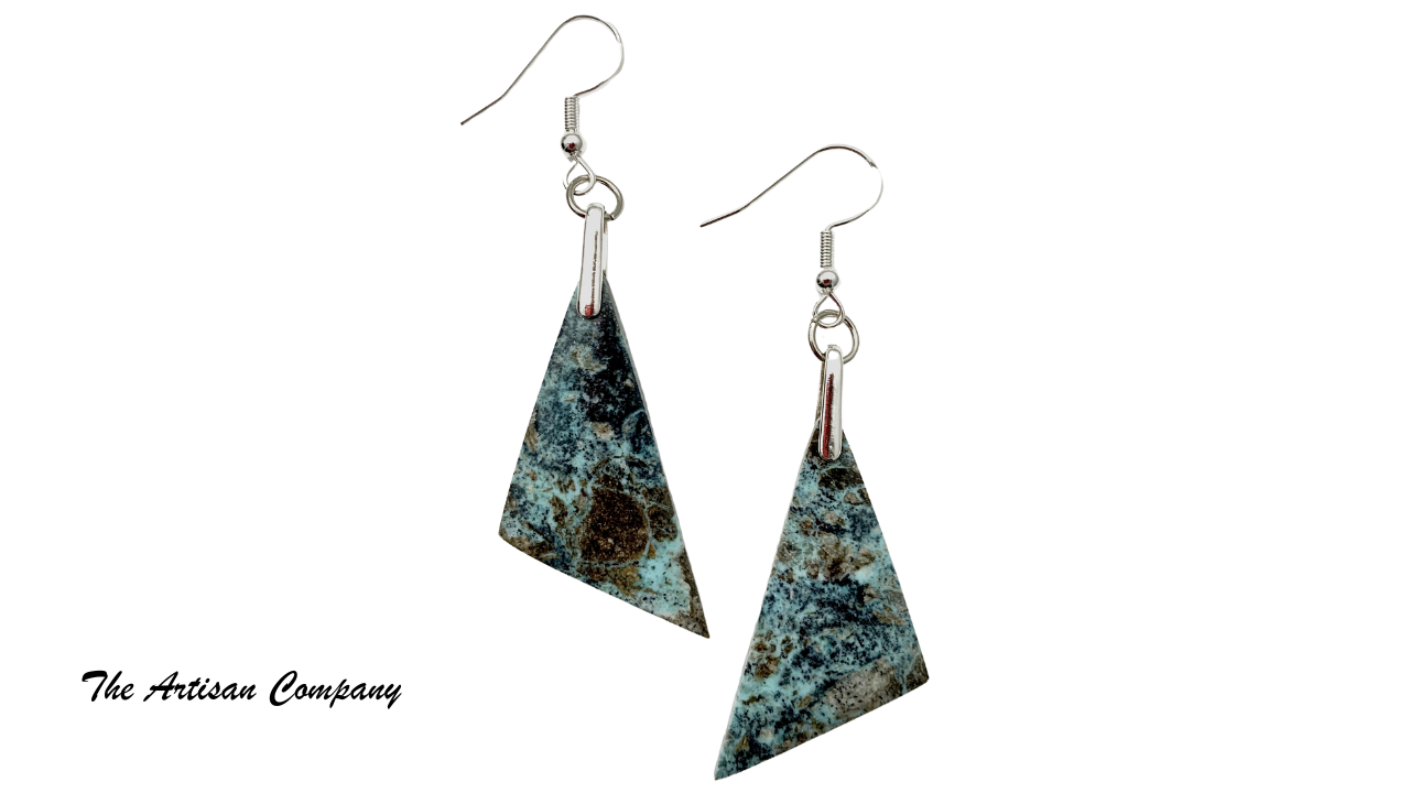 Ithaca Peak Turquoise Earrings (Arizona)