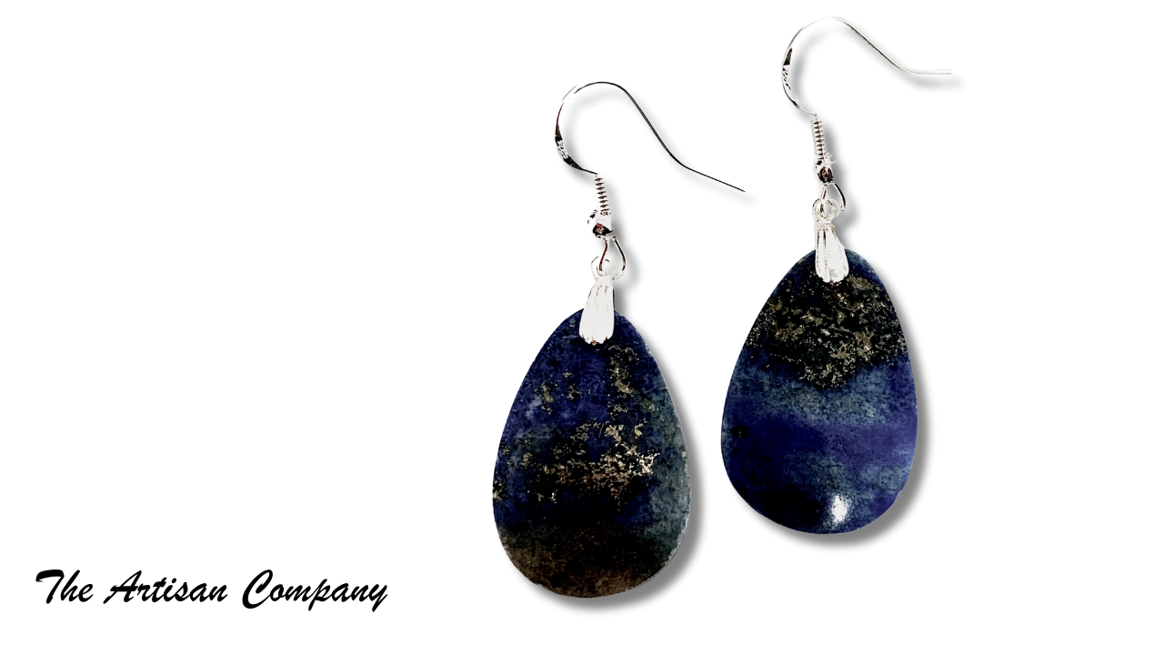 Lapis Teardrop Earrings