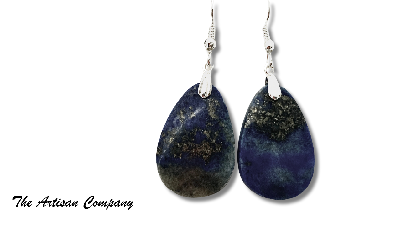 Lapis Teardrop Earrings
