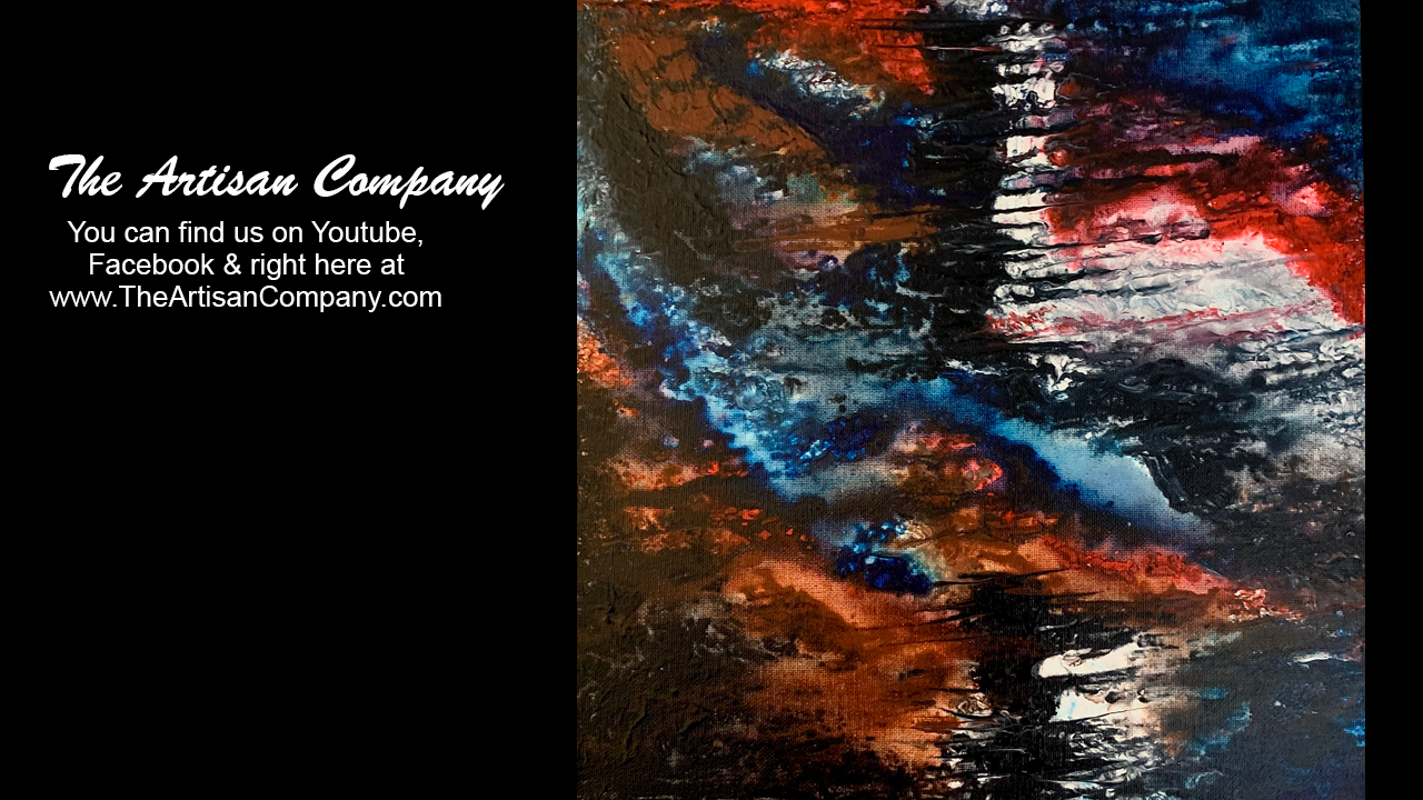 "Mental Meltdown" Acrylic Painting