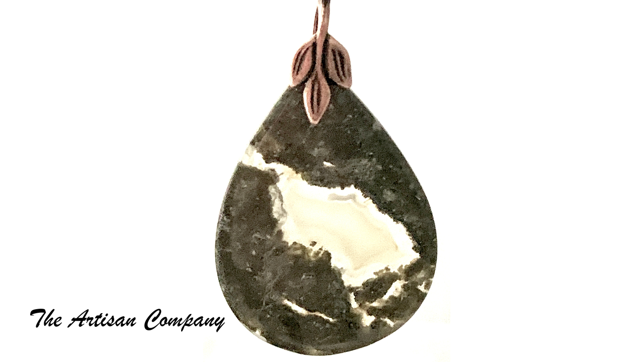 RARE - Thunder Egg Stone Earrings