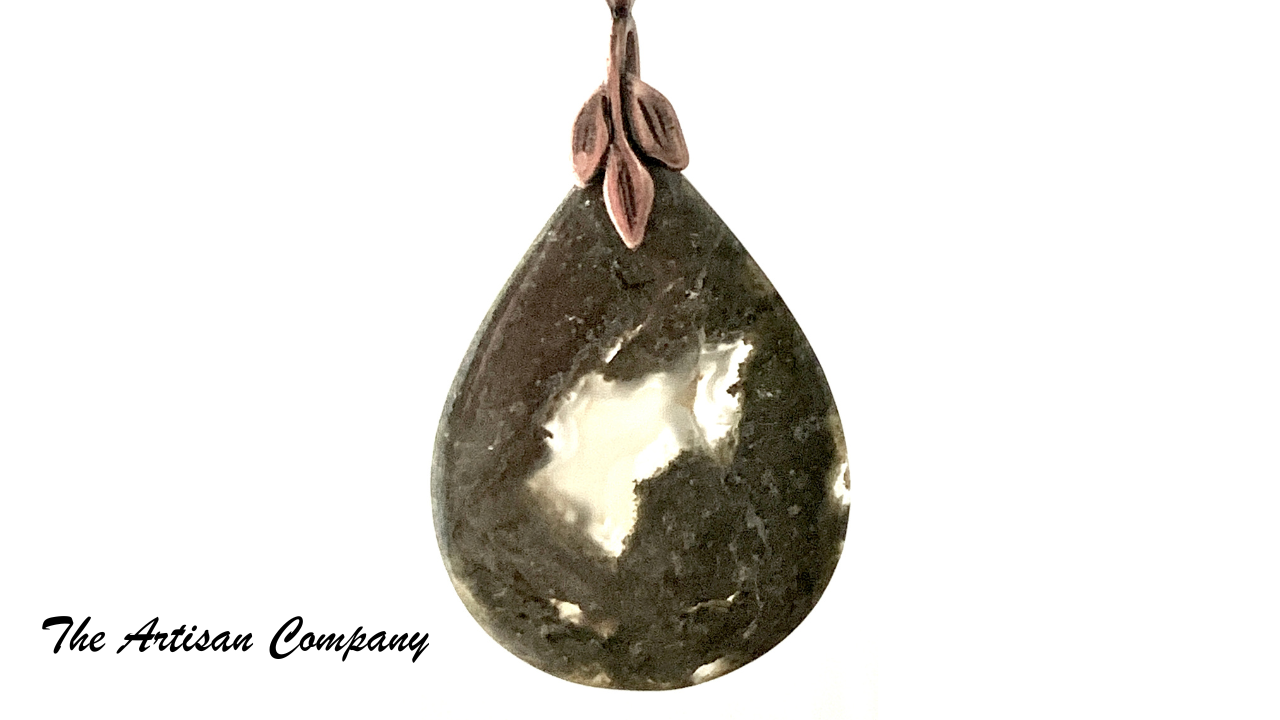 RARE - Thunder Egg Stone Earrings