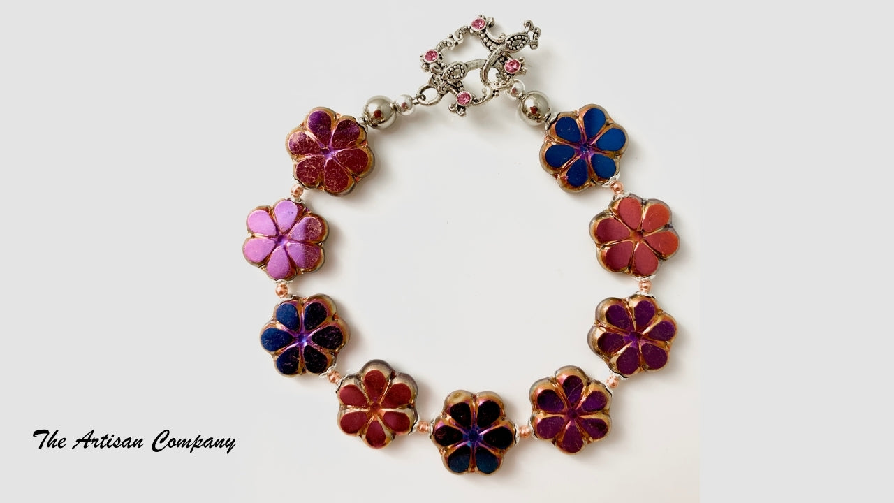 Table Cut Flower Bracelet