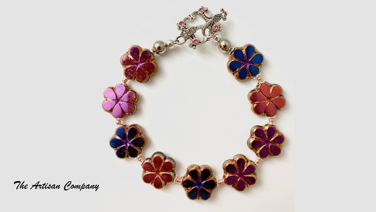 Table Cut Flower Bracelet