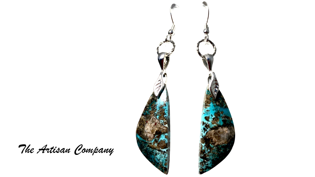 King Manassa Turquoise Earrings