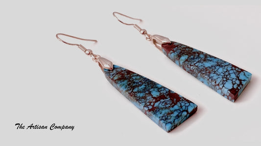 Rare AAA Egyptian Turquoise Earrings