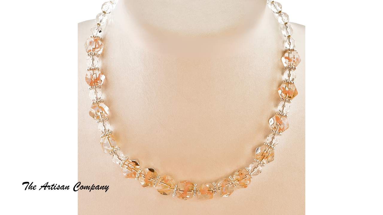 Bright and Happy Sonshine Necklace with Earrings