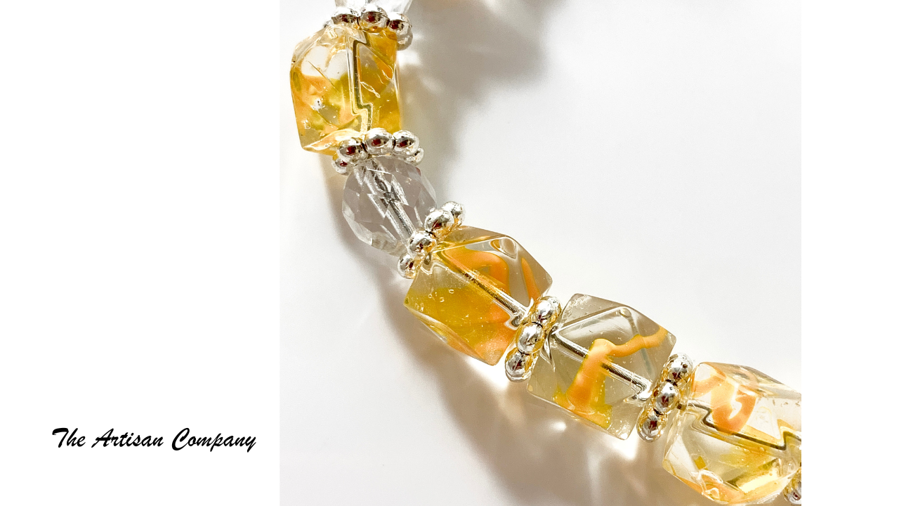 Bright and Happy Sonshine Necklace with Earrings