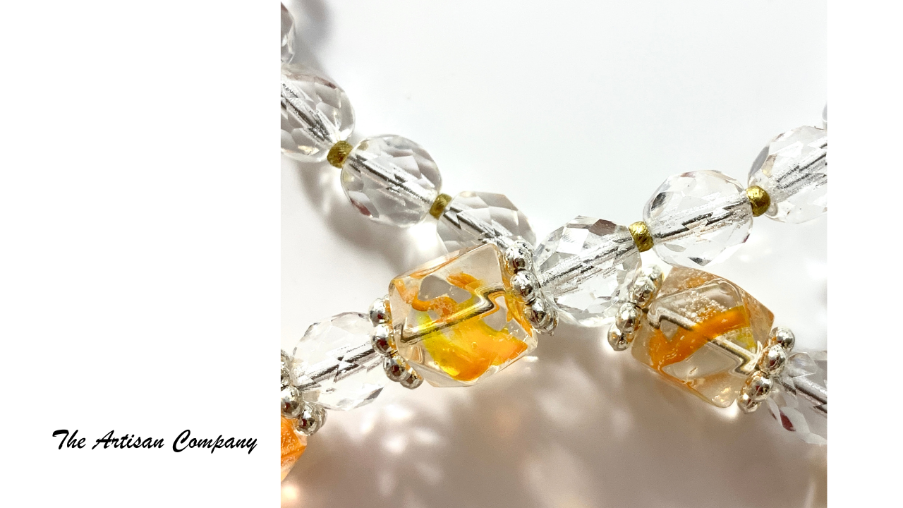 Bright and Happy Sonshine Necklace with Earrings