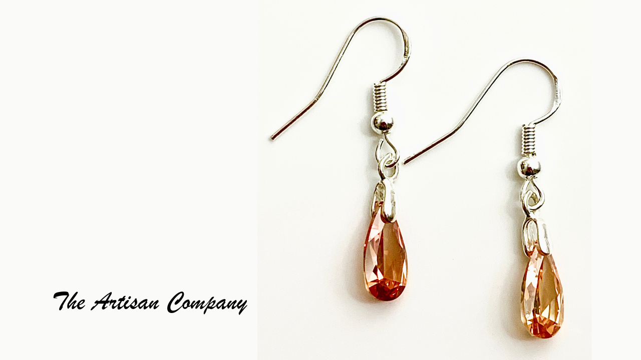 Cubic Zirconia Drop Earrings