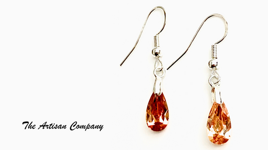 Cubic Zirconia Drop Earrings