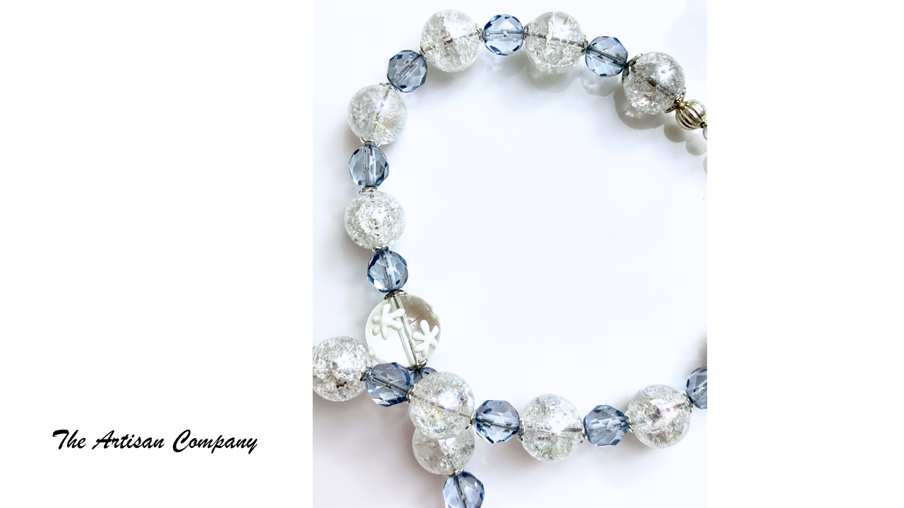 Icy Snowflake Necklace