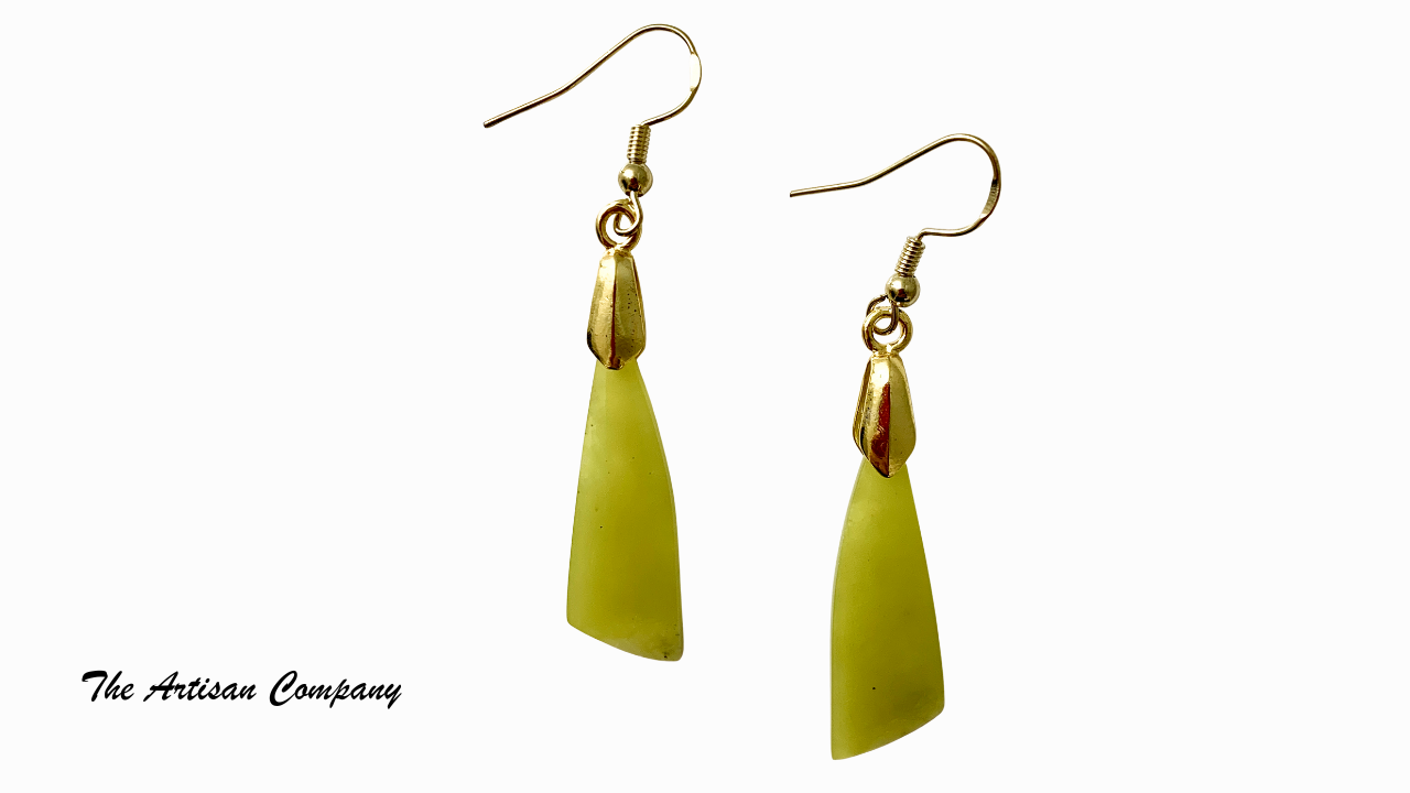 Idocrase Freeform Earrings