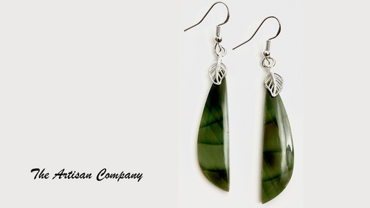 Jade Stone Earrings