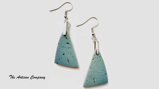 Leland Blue Stone Earrings (Michigan)