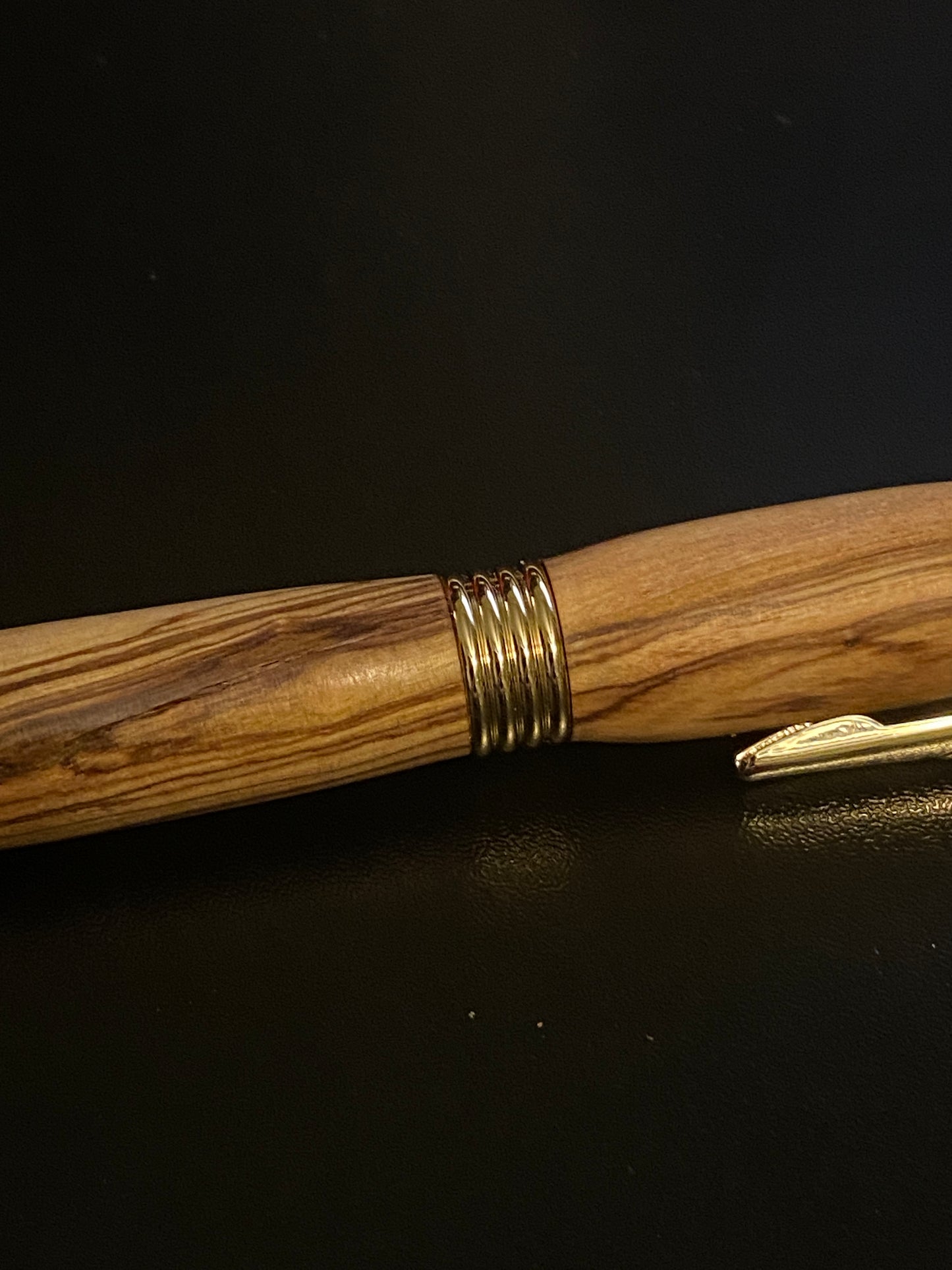 Handmade Pen - Bethlehem Olive Wood