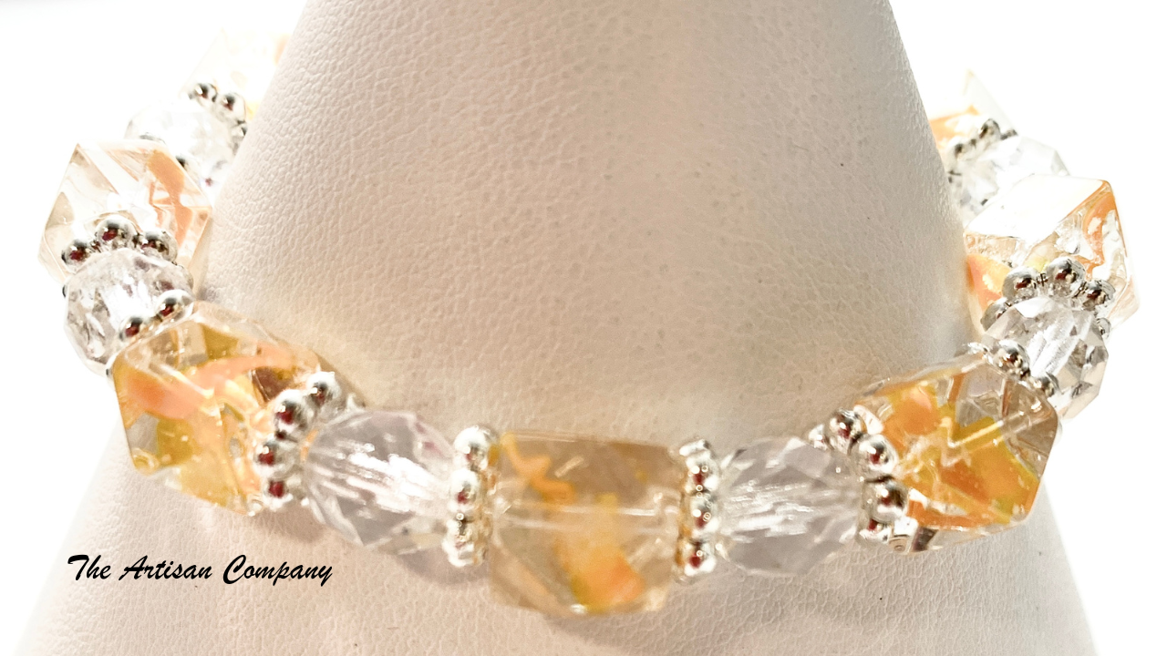 Sonshine Lampwork Stretch Bracelet - Stretch