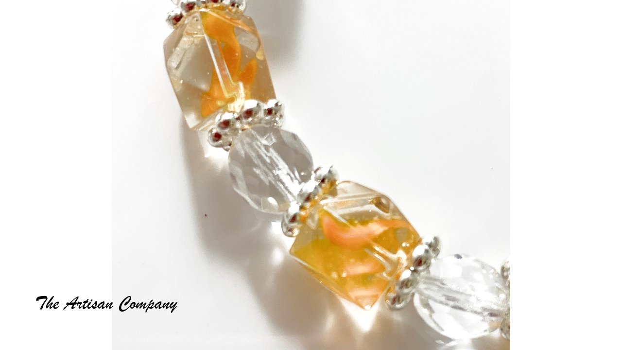 Sonshine Lampwork Stretch Bracelet - Stretch