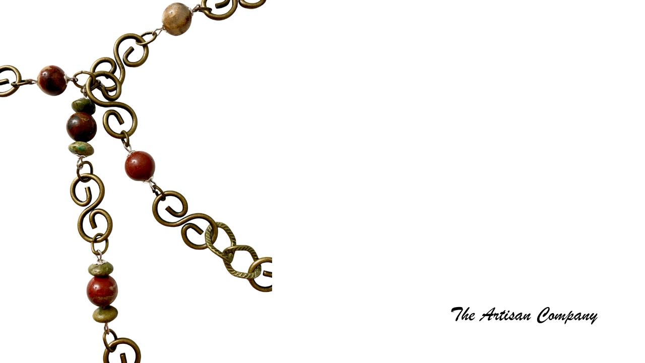 Studded Boomerang Necklace w Earrings
